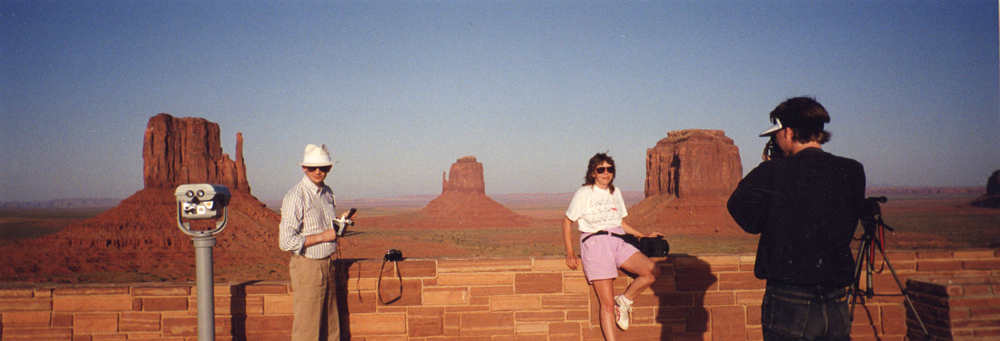 Panorama at Monument Valley